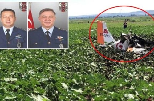 Pilotların həlak olduğu təyyarə qəzasından ANBAAN VİDEO