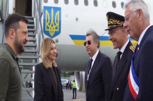 Zelenski Fransaya gedib