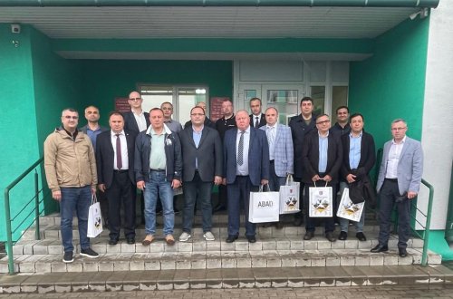 Nazir Məcnun Məmmədov Belarusun kənd təsərrüfatı naziri Sergey Bartoşla görüşüb