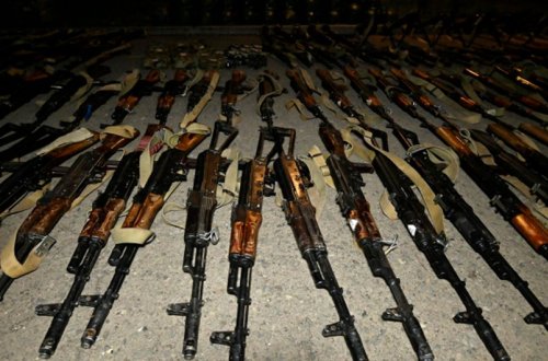 Azad olunan ərazilərdə həftə ərzində tapılan silah-sursatın sayı açıqlanıb