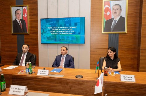 Yaponiya “ASAN xidmət” təcrübəsinin öyrənilməsində maraqlıdır