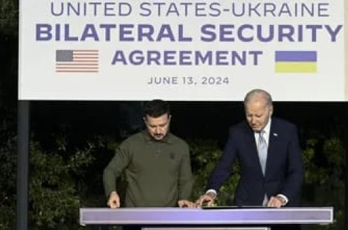 ABŞ və Ukrayna arasında 10 illik müdafiə sazişi