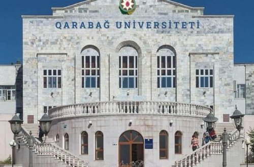 Qarabağ Universitetinin ilk tələbəsi (FOTO)