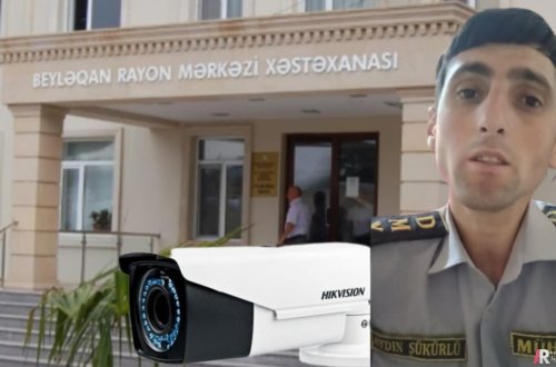 Beyləqan rayon mərkəzi xəstəxananın mühafizəçisindən ŞOK İTTİHAM - Palata və iynə otağına kamera qoyub... (VIDEO)