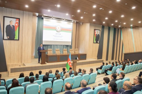 Kənd Təsərrüfatı Nazirliyində dövlət qulluğuna yeni qəbul olunan əməkdaşların andiçmə mərasimi keçirilib