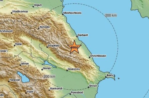 Rusiya-Azərbaycan sərhədində güclü zəlzələ baş verib
