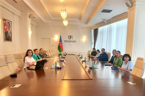 Nazir Məcnun Məmmədov Kənd Qadınları Assosiasiyasının nümayəndələri ilə görüşüb