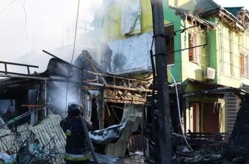 Rusiya Volnyansk şəhərinə hücum edib