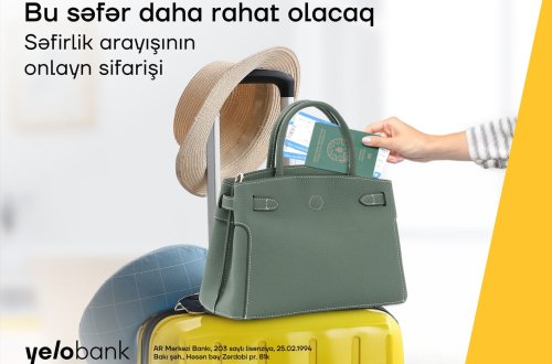Səfirliyə arayışı Yelo App-dən rahatlıqla sifariş et  