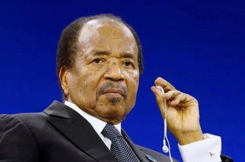 Kamerunda Prezident Sarayına oğru girib