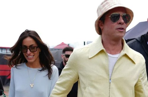 Pitt yeni sevgilisi ilə görüntüləndi - FOTOLAR