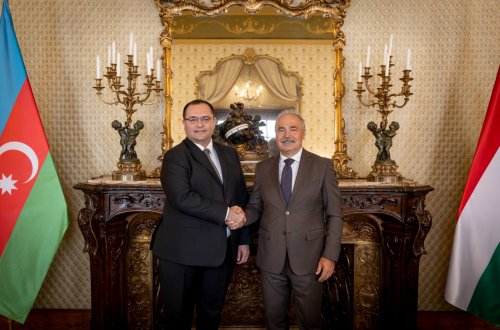 Budapeştdə Azərbaycan və Macarıstan kənd təsərrüfatı nazirlərinin görüşü keçirilib