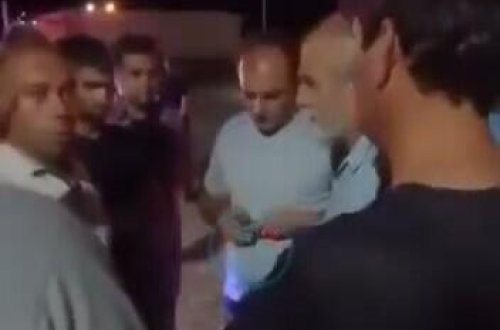 Azərbaycanlı sürücü Ermənistan sərhədində döyüldü - VİDEO