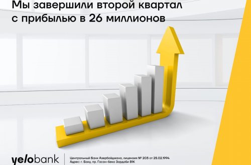 Основные финансовые показатели Yelo Bank сохраняют положительную динамику!
