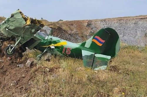 Ermənistanda “An-2” təyyarəsi qəzaya uğrayıb, 2 nəfər ölüb