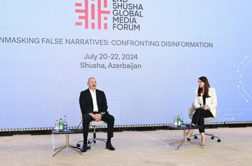 Şuşada II Qlobal Media Forumu keçirilir, Prezident İlham Əliyev Forumda çıxış edib - YENİLƏNİB 