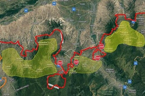 Azərbaycanla sərhədə 150 metrlik hasar çəkildi