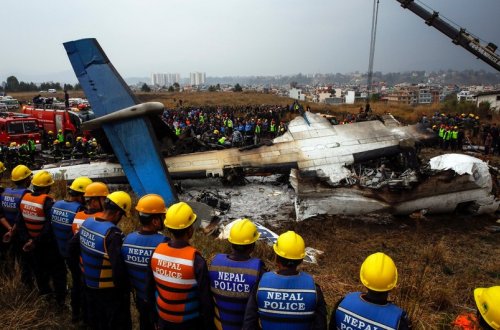 Nepalda təyyarə qəzaya uğrayıb