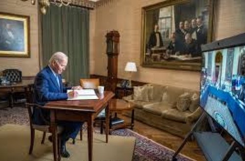 Bayden xalqa müraciət edib, amerikalıları prezident seçkilərində Harrisi dəstəkləməyə çağırıb