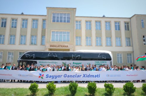 Səyyar Gənclər Xidməti Bərdə rayonunda gənclər üçün fəaliyyət göstərəcək