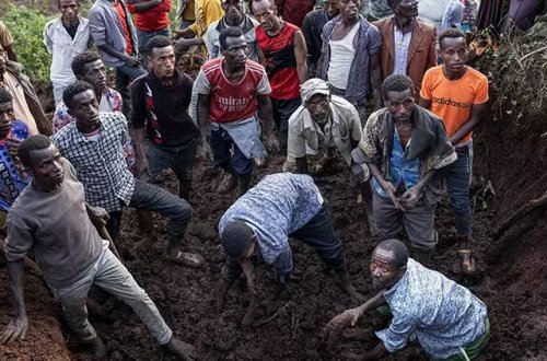 Efiopiyada torpaq sürüşməsi nəticəsində ölənlərin sayı 500-ə çatıb