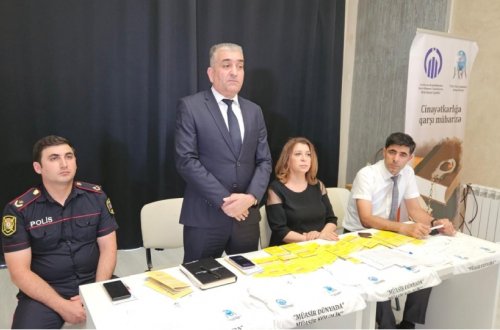Şamaxıda ”Cinayətkarlığa qarşı mübarizə