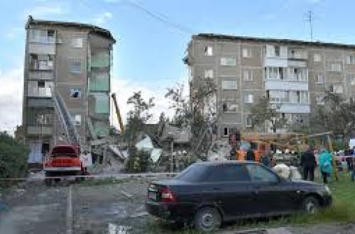 Rusiyada binanın uçması nəticəsində ölənlərin sayı artıb