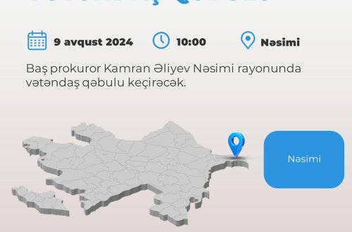 Baş Prokurorluğun Mətbuat xidmətinin məlumatı