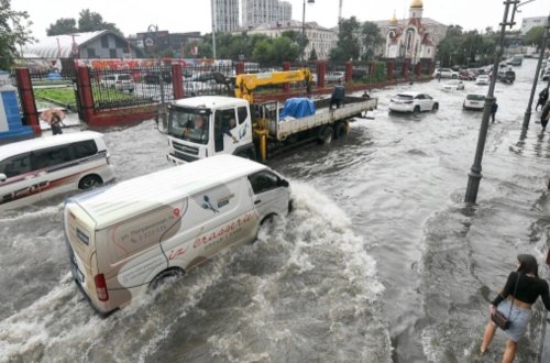 Rusiyada güclü yağış: Fırtına xəbərdarlığı elan edildi