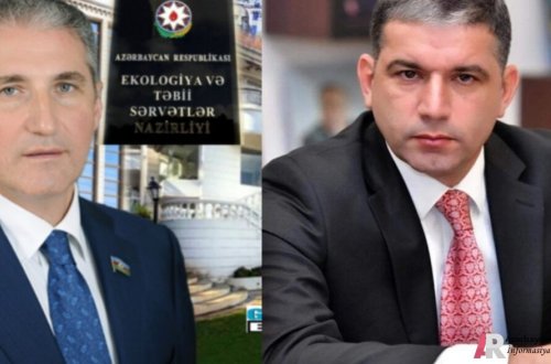 Şəmkir Regional Ekologiya rəis əvəzi Elşən Şirinov yaşıllıqları məhv edir - FOTOLAR