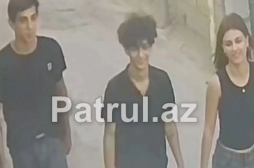 Bakıda qaz sayğacını sındıran gənclərin axtarışına başlanıldı - VİDEO