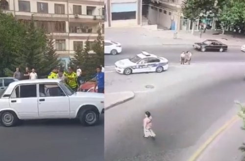 Avtoxuliqanlıq edib polisin əmrinə tabe olmayan şəxs saxlanılıb