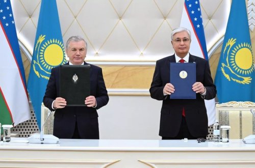 Qazaxıstan və Özbəkistan müttəfiqlik münasibətlərini gücləndirir