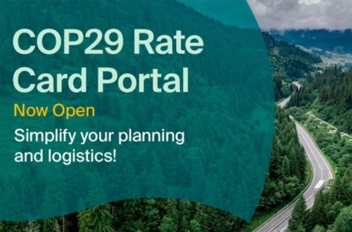 COP29-da iştirak edəcək nümayəndə heyətləri üçün tarif portalı istifadəyə verilib