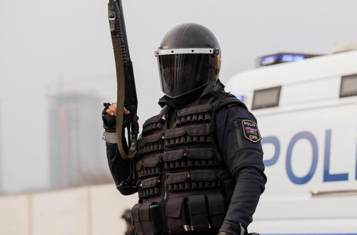 Polis Füzulidə əməliyyat keçirdi: Saxlanılanlar var - FOTO