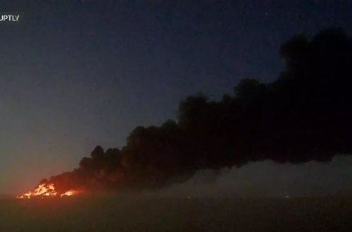 Ukrayna Rusiyadakı neft anbarını vurub