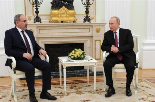 Putin Paşinyanla Azərbaycana son səfərini müzakirə edib