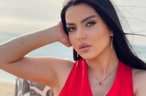 Vəfa ona qucaqlamaq istəyən kişini BELƏ PƏRT ETDİ - VİDEOsu