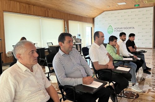 Aqrar Sığorta Fondunda heyvandarlıq ekspertləri üçün təlimlər keçirilir