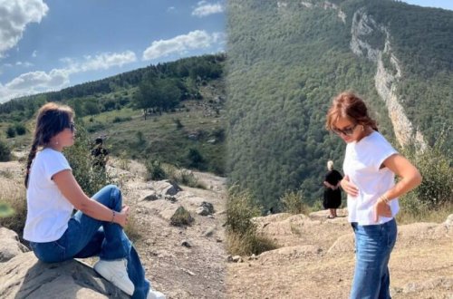 Lalə Məmmədova Cıdır düzündə 