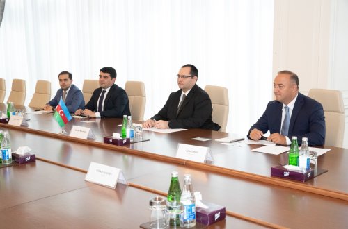 Nazir Məcnun Məmmədov Türkiyə Böyük Millət Məclisinin üzvləri ilə görüşüb