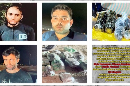 DİN əməliyyat keçirib, 38 kiloqram narkotik dövriyyədən çıxarılıb