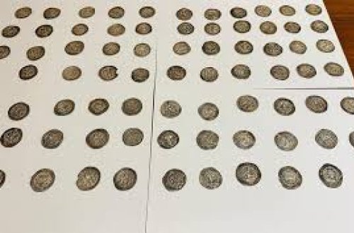 Şəkidə VII əsrə aid gümüş sikkələri satmaqda şübhəli bilinən şəxs saxlanılıb