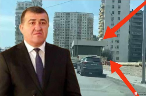 Xətaidə su kəmərinin üzərində obyekt tikilir - Piyada səkiləri zəbt edilib (VİDEO)