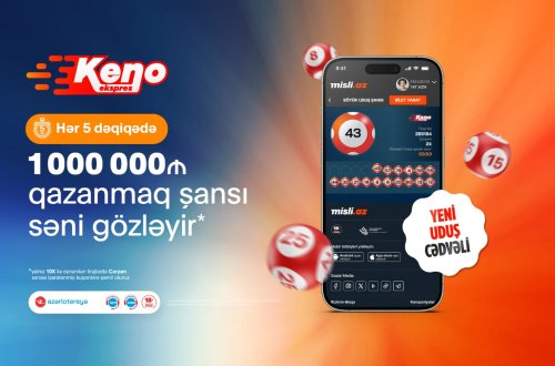 “Ekspress Keno” ilə arzulara aparan şans səyahəti