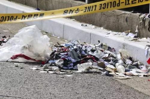 Şimali Koreyanın zibil balonu Seulda yanğın törədib