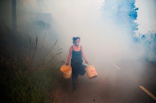 Portuqaliyada yanğın: 7 ölü, 40 yaralı var