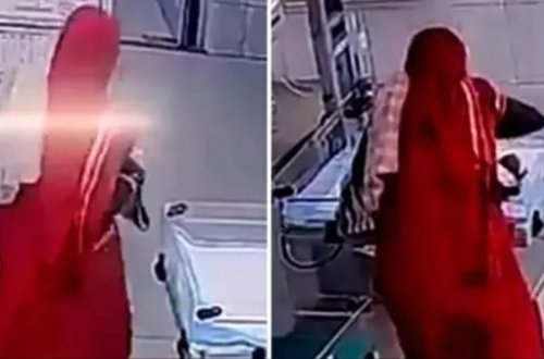 Hindistanda qadın xəstəxananın doğum şöbəsindən körpə oğurlayıb