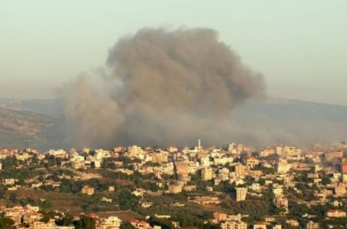 İsrail ordusu Beyruta zərbə endirib