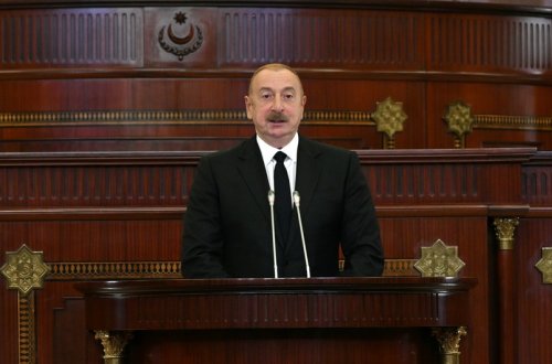 Prezident İlham Əliyev: Quru sərhədlərimizin bağlı olması bizi çox böyük fəlakətlərdən xilas etdi